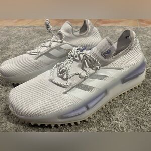 Adidas NMD S1 Casual Shoes Cloud White / Light Purple - Men’s Size US 13.5